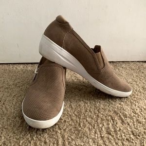 Anne Klein Sport Tan Slip-On Shoes